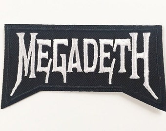 MEGADETH PATCH Iron-On metal metallica anthrax slayer judas priest pantera dio NEW