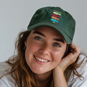 Gorra de béisbol de perfil bajo con diseño del Golfo de México, gorra anti Trump, regalo para él, Stay Salty Resist Democrat, Resistencia, al diablo con Trump
