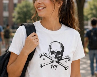 FDT Skull & Crossbones Shirt | Anti Trump Political Tee | Resist Protest T-Shirt | Democracy Activist Gift | Progressive Graphic Tee