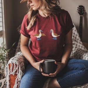 Couple of boobys tee, blue footed booby, funny pun, for the girl that has a good sense of humor, bird wildlife, science bird gift