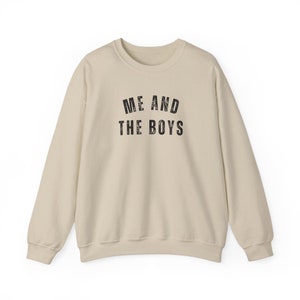 Me and the boys Sweatshirt, mother of boys, Mothers Day gift, sports mom, funny gift for the matriarch of the family full of sons, women image 7