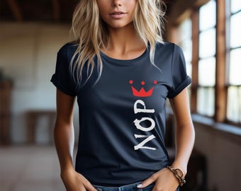 Nope to the crown T-shirt, No kings Tee for Protest, Resist Trump Shirt, Pro Democracy shirt, gift for democrat, Street Wear, anti Trump