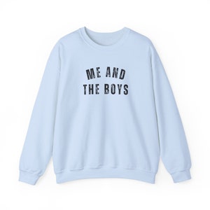 Me and the boys Sweatshirt, mother of boys, Mothers Day gift, sports mom, funny gift for the matriarch of the family full of sons, women image 4