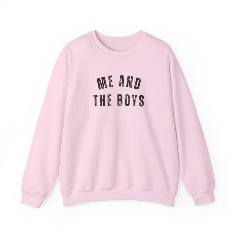 Me and the boys Sweatshirt, mother of boys, Mothers Day gift, sports mom, funny gift for the matriarch of the family full of sons, women image 5