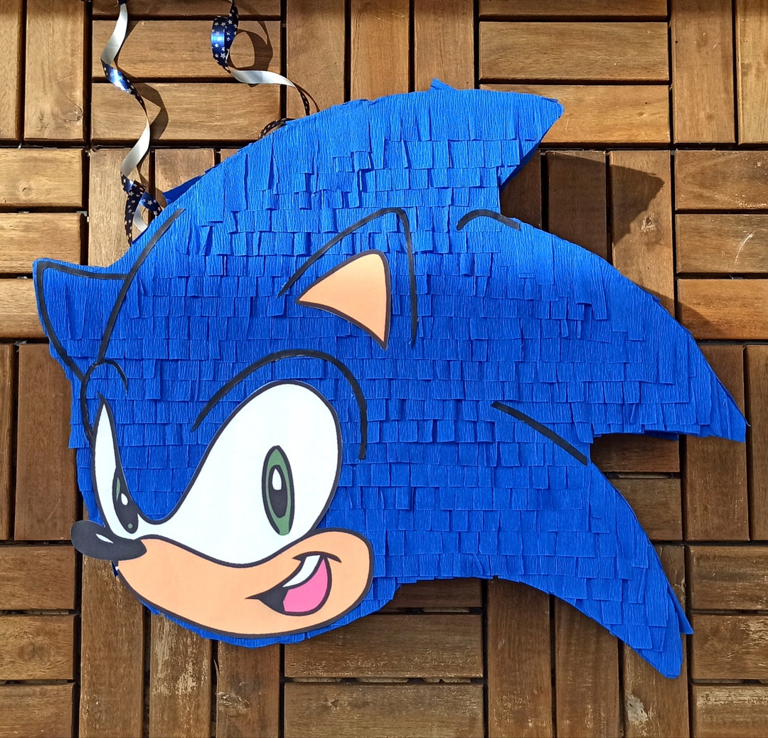 Pinata Pinjata SONIC THE HEDGEHOG Pack of Paper Confetti Etsy