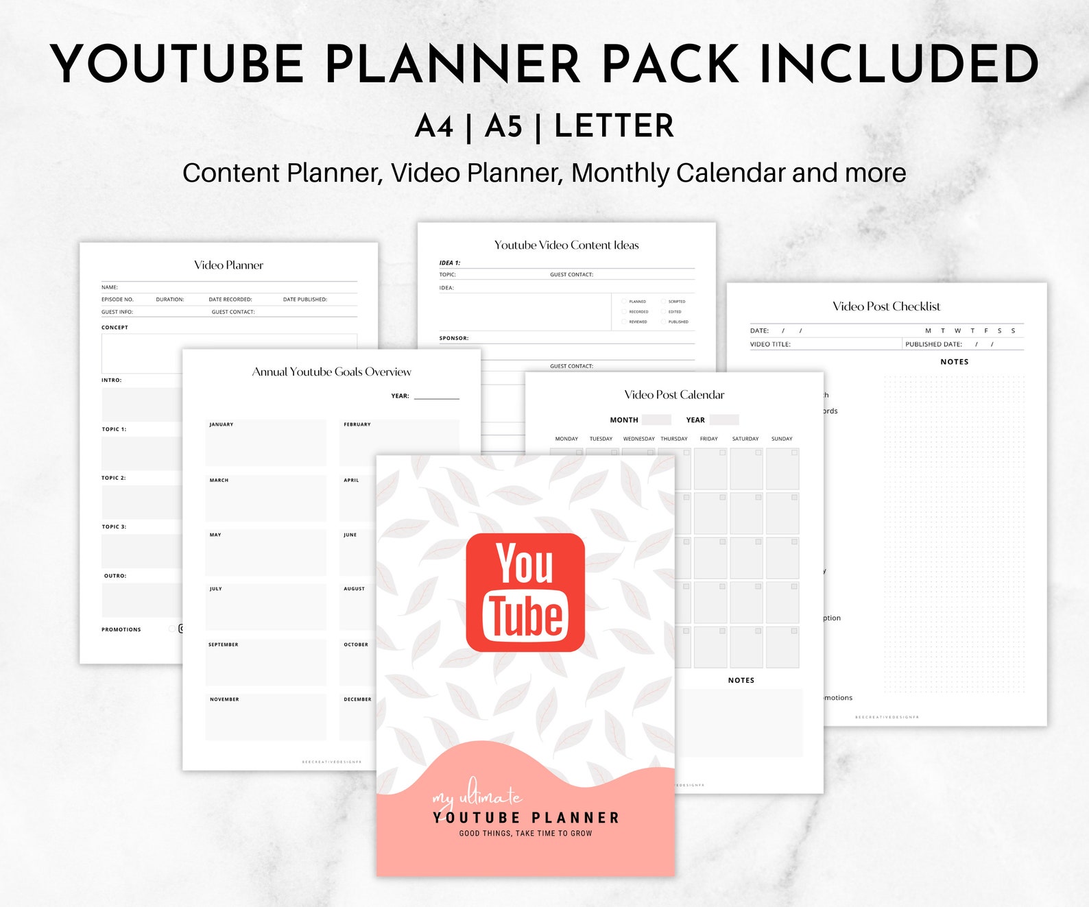 Youtube Thumbnail Canva Template, Youtube Thumbnail Template, Youtube ...
