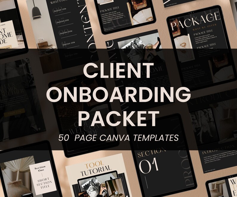 Example New Business Packet Client Onboarding Packet, Onboarding Checklist, Client Welcome Pack ...