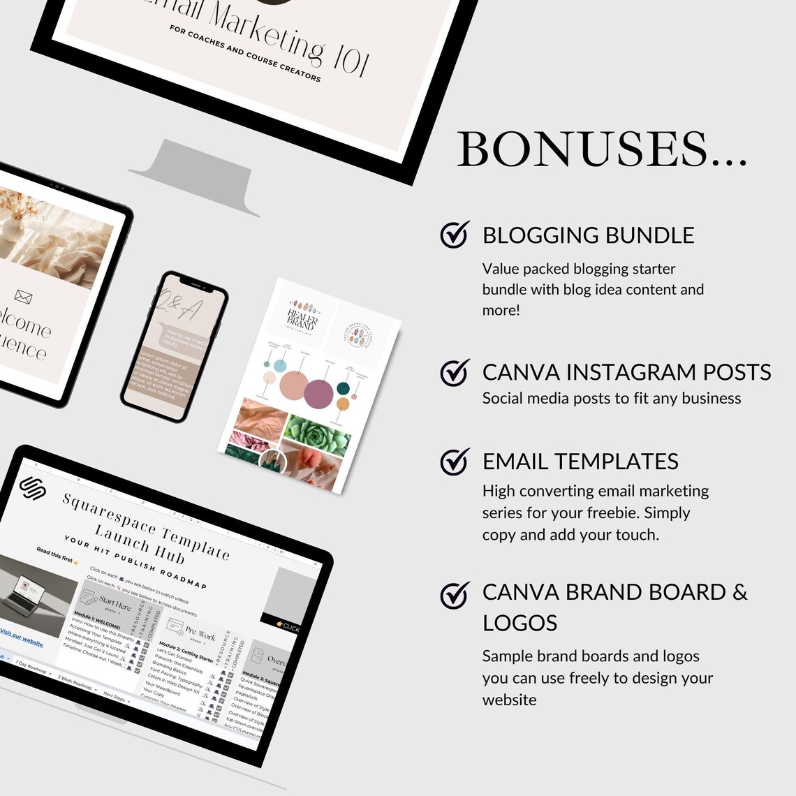 Realtor Squarespace Website Template, Website Design for Realtors
