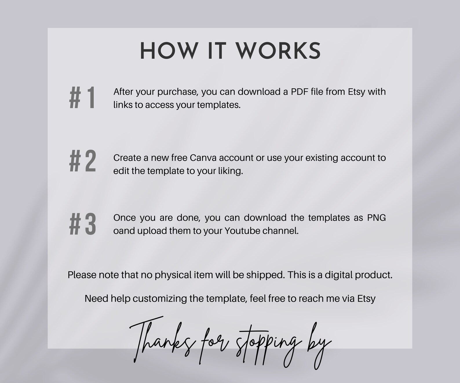 Black Youtube Thumbnail Canva Template, Youtube Template for Life Coach