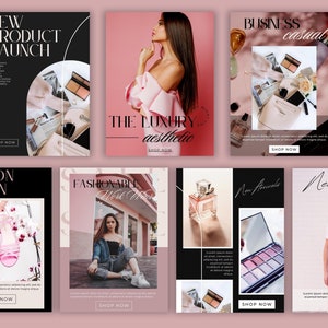Ecommerce Email Templates Canva, Modern Mailchimp Email Templates, Canva Email Templates, Boutique Flyer, Email Newsletter, Email Marketing