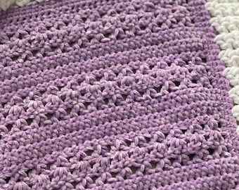 Crochet Blanket in Grapesicle UK