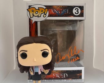 Fred Burkle custom funko pop signed Angel