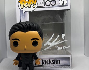 Custom funko pop Eric Jackson signed The 100