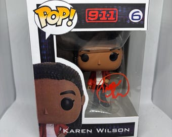 Karen Wilson 9-1-1 Custom funko signed