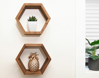 DRAKESTONE | Hexagon Shelves | 2-Pack