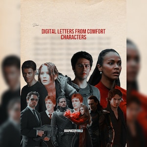 DIGITAL LETTERS: from your comfort characters
