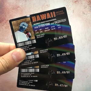 50 pcs - Plastic Card Embossing - ID Card -  Membership Cards -  embossed cards - High Quality Plastic Card