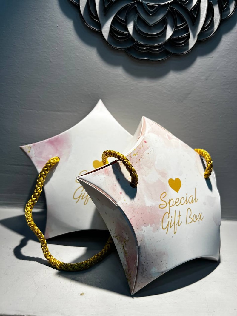 25 Pcs Star Paper Bag & Box Special Gift Box Boutique Paper Bag Die Cut