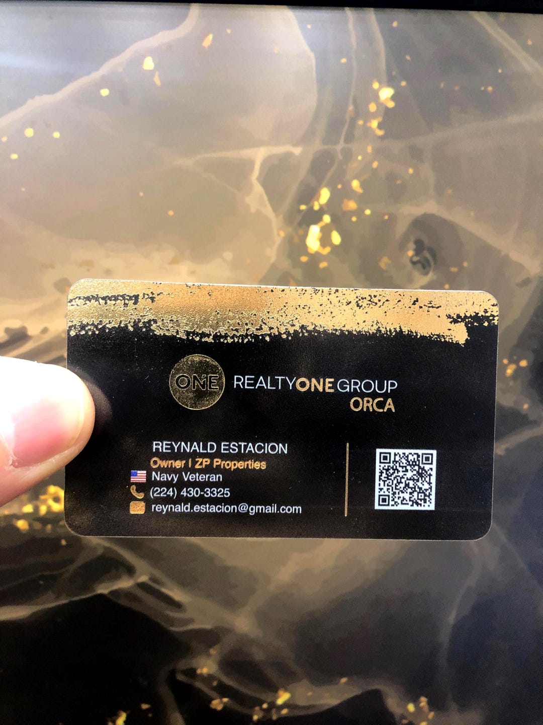 100 Pcs - Gold Foil Transparent Business Card, Clear Boutique Card 100 Pcs - Gold Foil Transparent Business Card, Clear Boutique Card