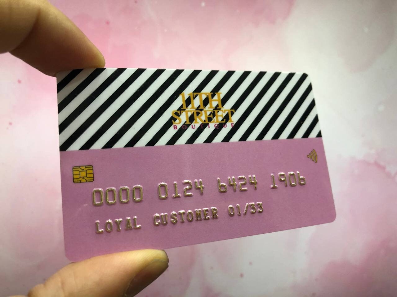 50 Pcs - Plastic Card Embossing - ID Card - Membership Cards - Embossed ...