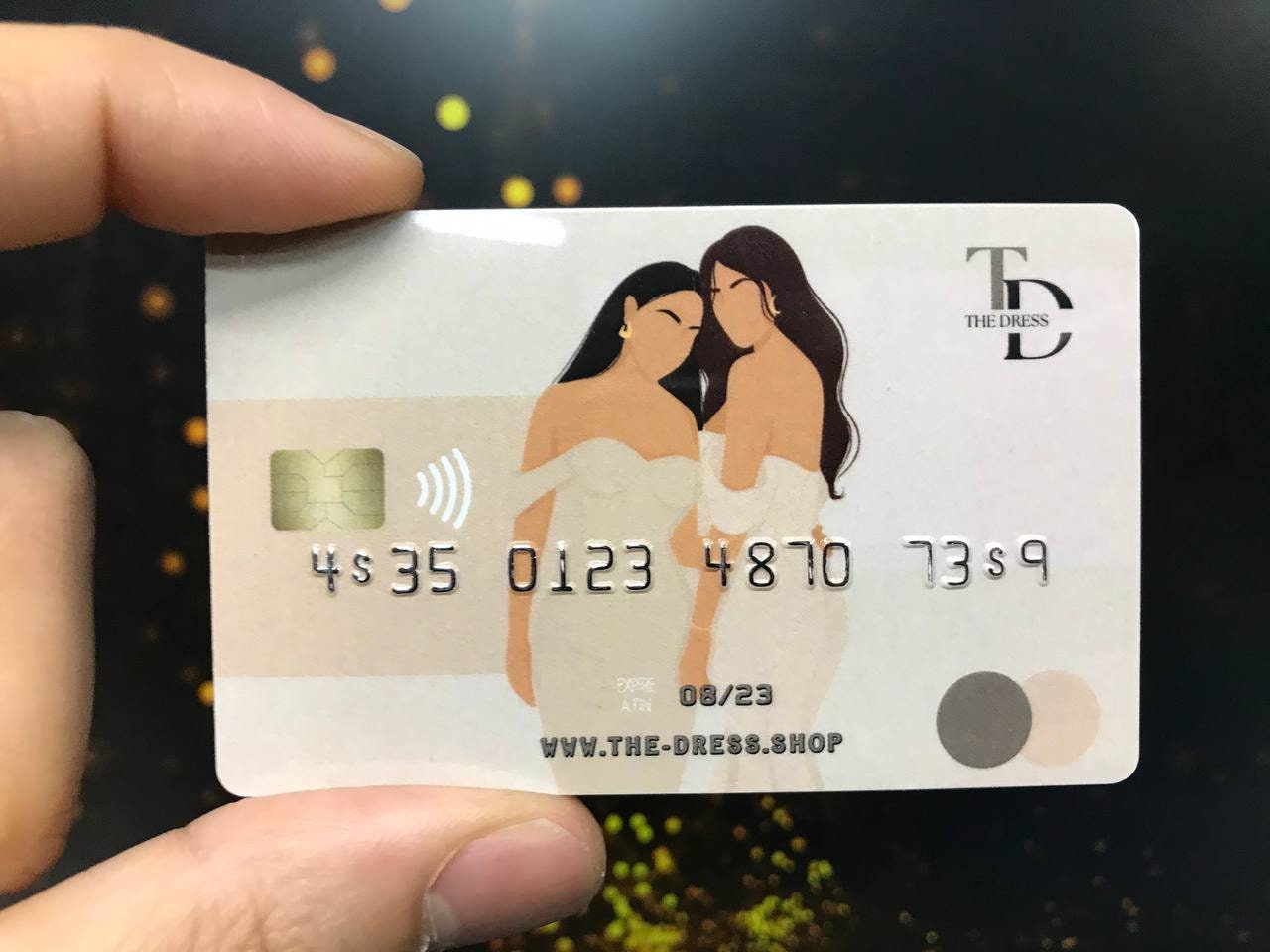 50 Pcs - Plastic Card Embossing - ID Card - Membership Cards - Embossed ...