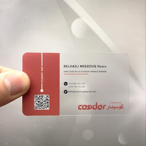 100 pcs - Transparent Business Card, Clear Boutique Card, Acrylic Frosty plastic, Translucent Plastic Cards,  Photographer Business Card