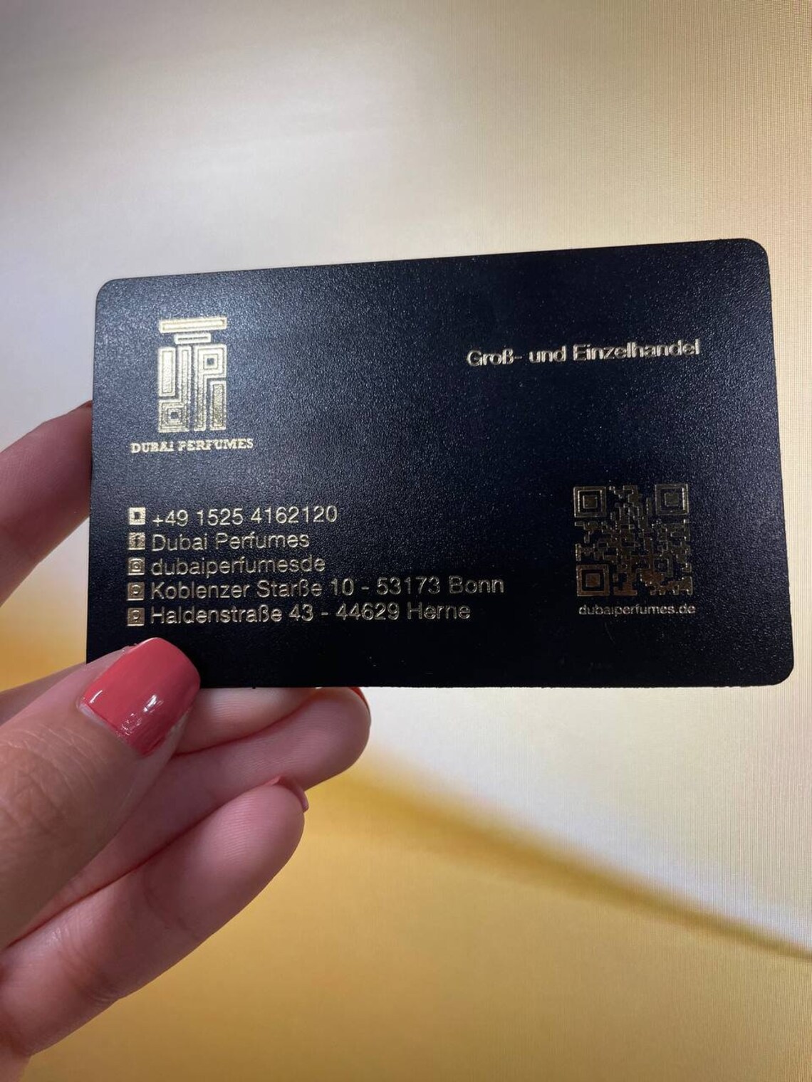 Black Plastic Business Card, Gold Foil Card, Pvc Plastic, Black Plastic