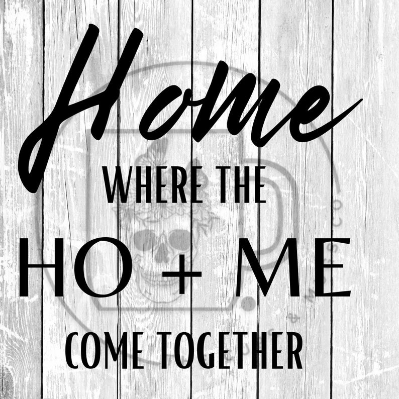 Home Where the HO ME Come Together Svg Instant Download Etsy Canada