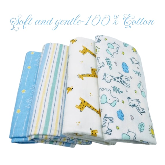 Large cotton blankets for babies deals