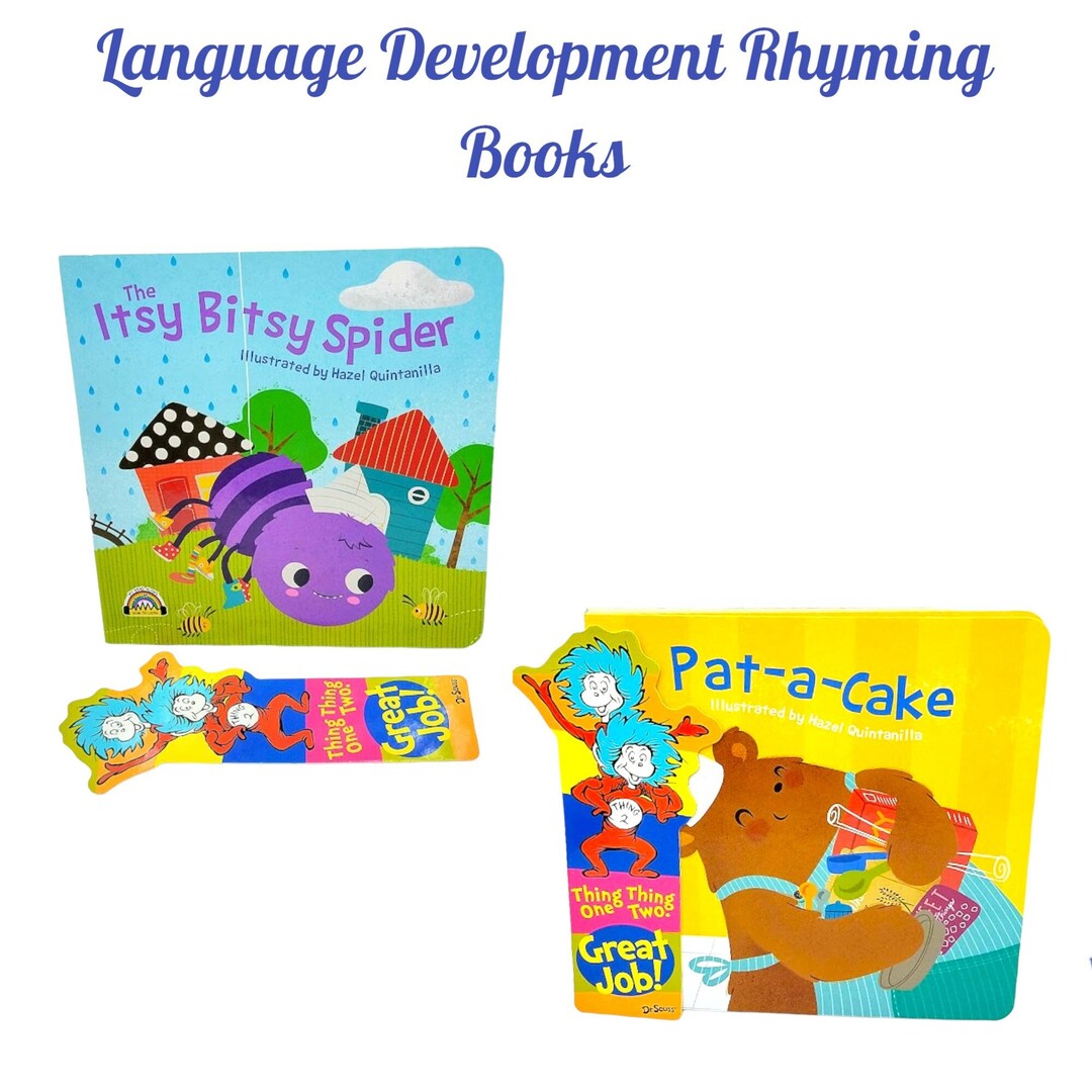 Is Rhyming A Language Feature Set of 2 Rhyming Language Development Books | Twinkle Twinkle & Itsy ...