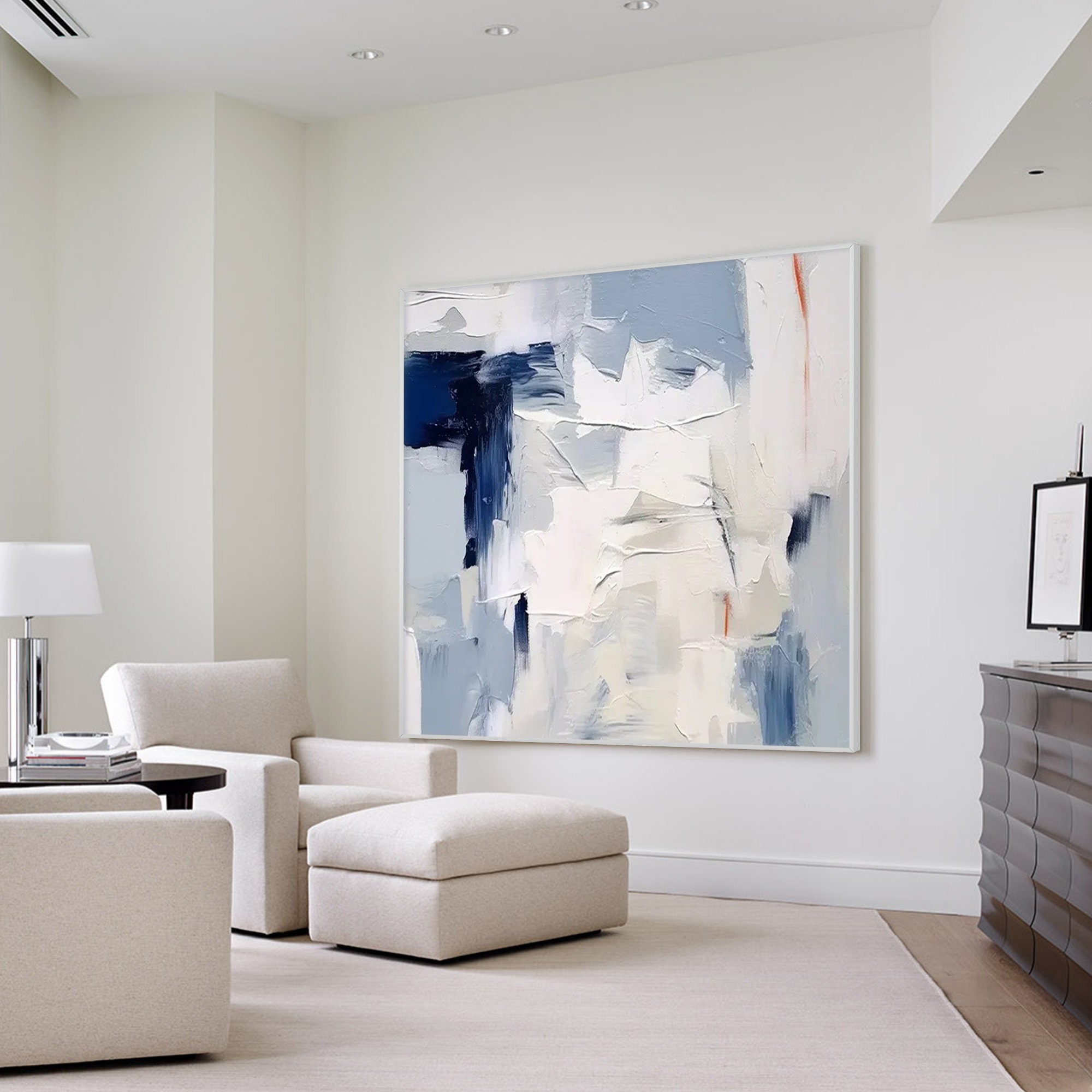 浮遊する筆触　【Layer 19138】 21 x 16cm　(額装) ★ 星 憲司 / Kenji HOSHI 浮遊する筆触 Layer 19092 21 x 16cm | iichi 日々の暮らしを