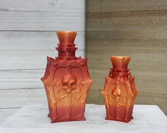 3D Printed Poison Flask – DND Dice Storage, Tabletop RPG Prop