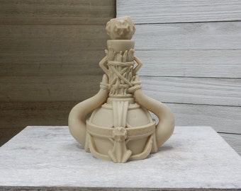 3D Printed Potion Bottle: Frost Giant Strength, RPG Cosplay Decor