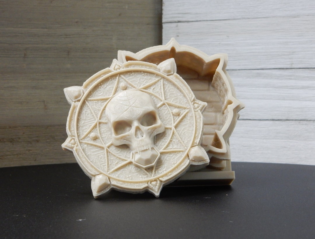 Necro Dice Vault Fatesend RPG Accessories Dark Magic Vault Dungeons and