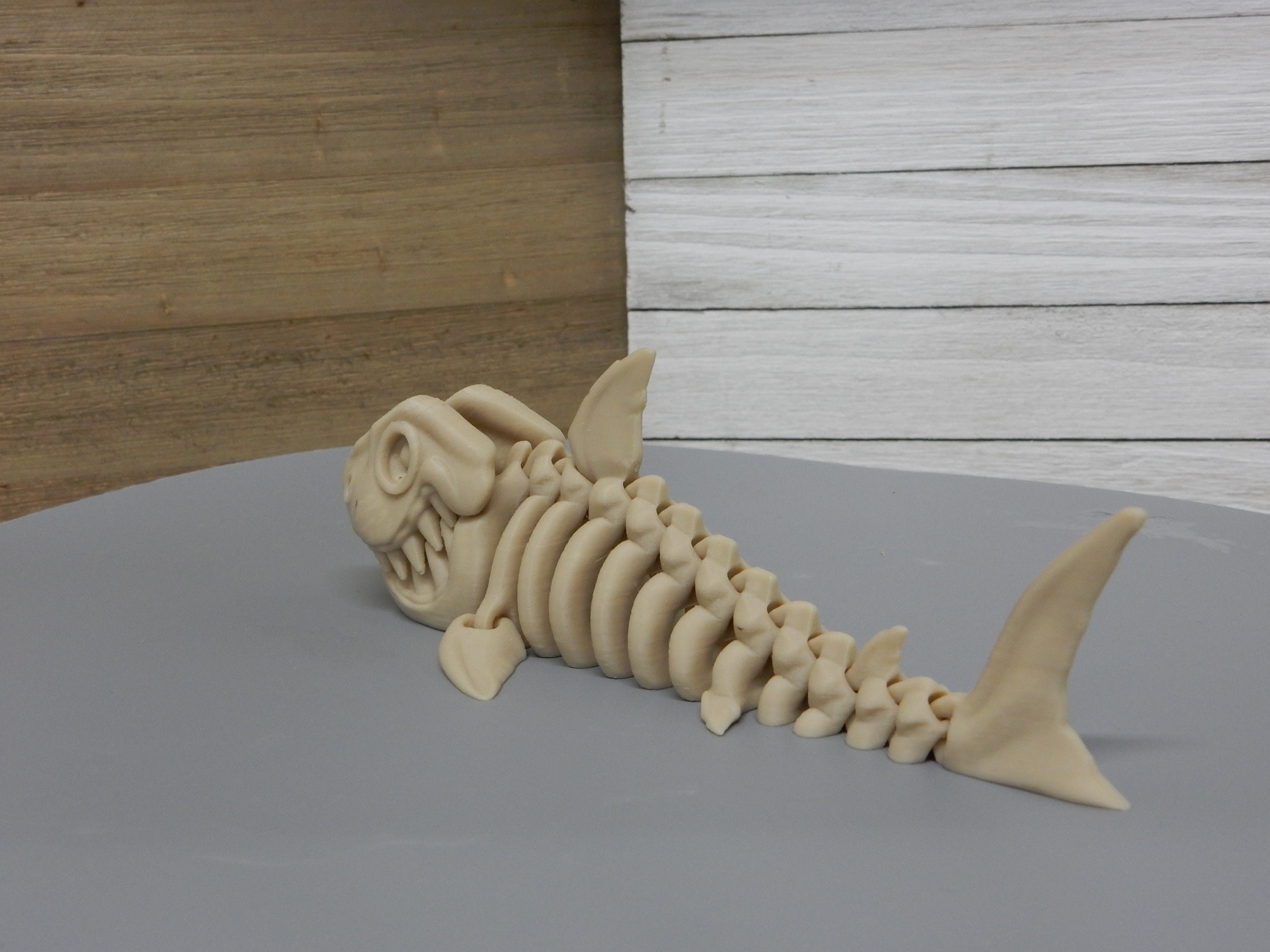 Flexi Factory 3D Printed Skeleton Shark: Articulating Ocean Toy - Etsy