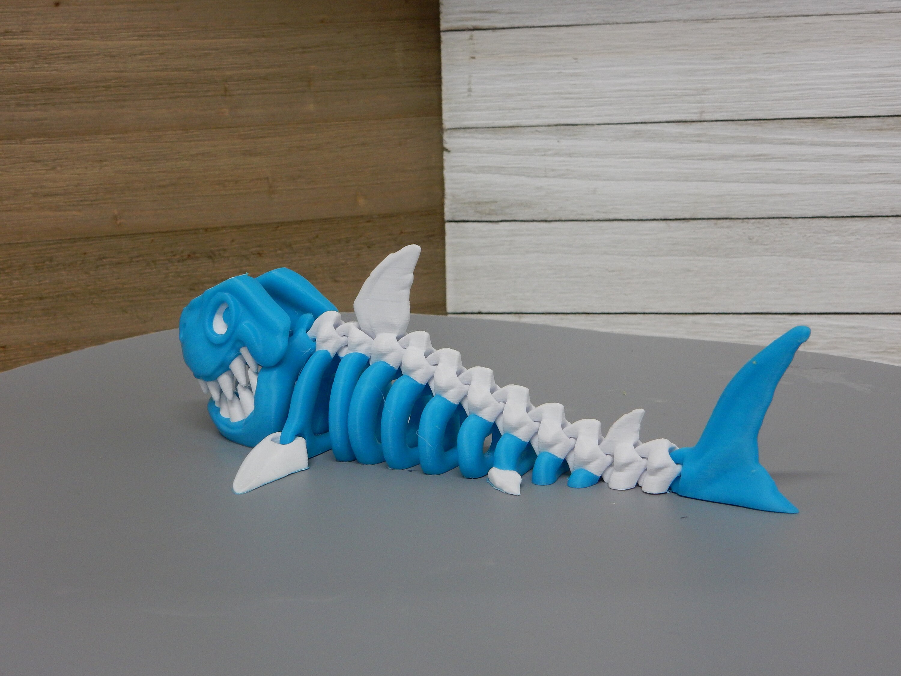 Flexible Skeleton Shark 3D Print | Articulating Flexi Flexible Skeleton Shark 3D Print | Articulating Flexi