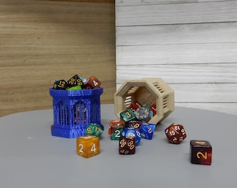 3D Printed Dice Jail | D&D Tabletop RPG Accessories, Fates End