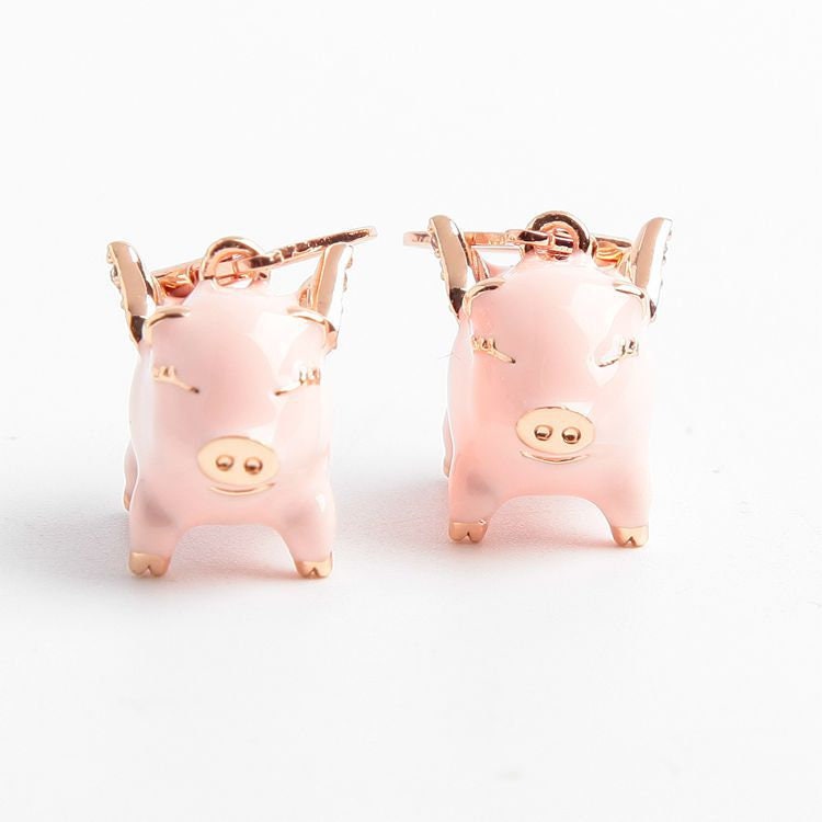 Kate spade hot sale pig earrings
