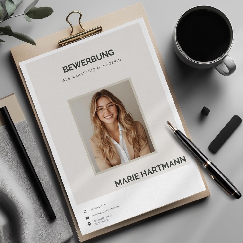 Canva Resume Template Modern CV Design Professional Job Application