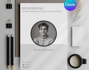 Canva Resume Template for Job Applications Modern CV for Students Apprenticeship Application Kit Editable Resume Student CV Template Trainee