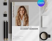 Bewerbungsvorlage Canva Lebenslauf Bewerbungsmappe Bewerbungsunterlagen Lebenslauf Vorlage Deutsch CV Canva Template Bewerbung Vorlage CV