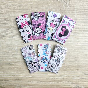 Minnie Mouse Hair Clips | Vegan Leather | Snap Clips | Minnie Mouse | Disney | Mouse | Minnie | Toddler Snap Clips | Fruit