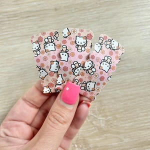 Kitty Hair Clip | Kitty | Vegan Leather | Cat Hair Clip | Barrette | Hair Clip | Kitty Cat Hair | Barrette and Clips | Toddler Hair Clips