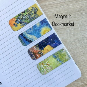 Classic Art Magnetic Bookmark | Magnetic | Art | Book| Teacher Gift | Bookish Gift | Reader | Bookmark | Bookmark for Planner | Minimalist