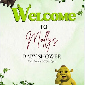 Shrek baby shower