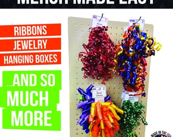 XXL pegboard display, craft fair display, farmers market display, art festival display, jewelry display, sock display, sticker display