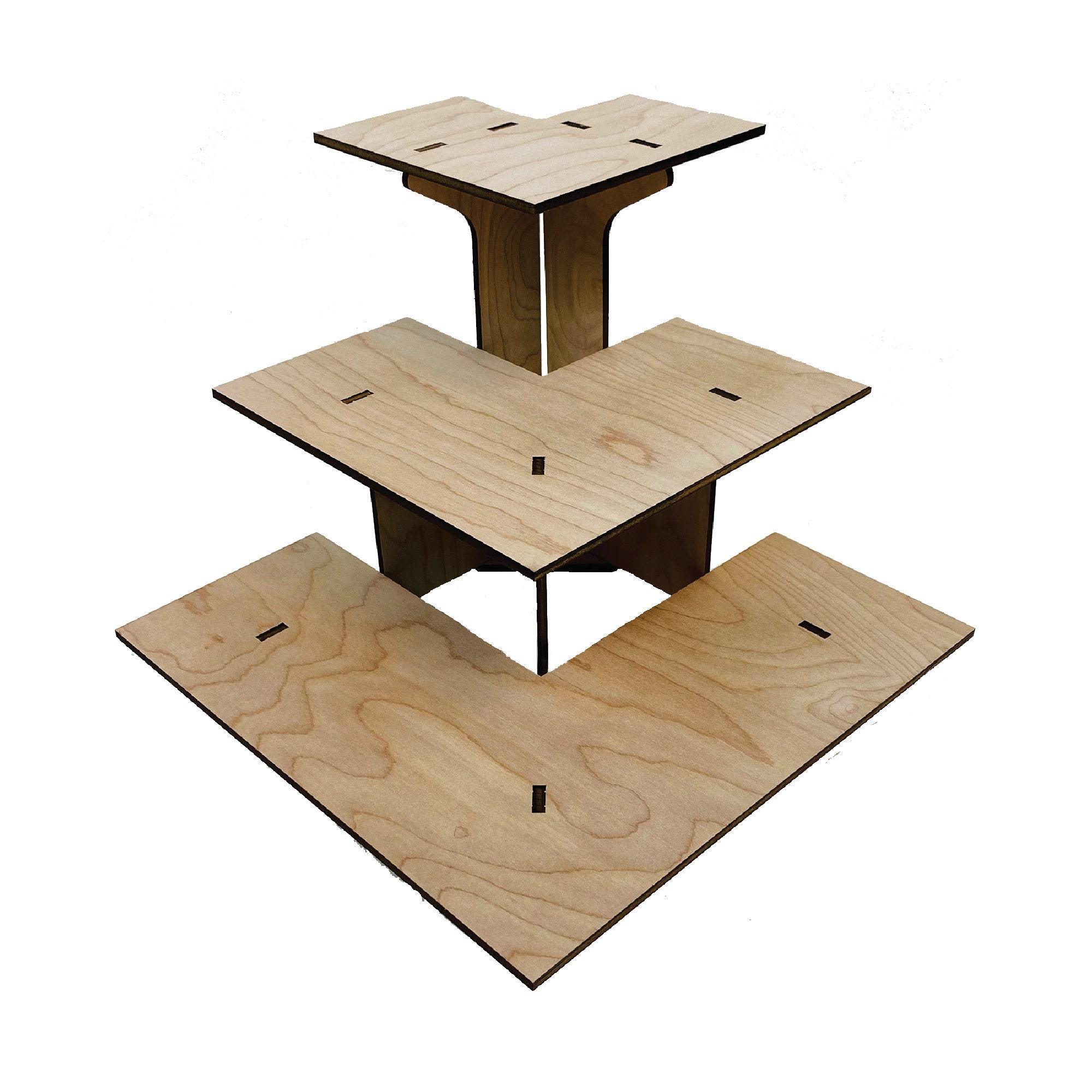 Three tier 2024 display shelf