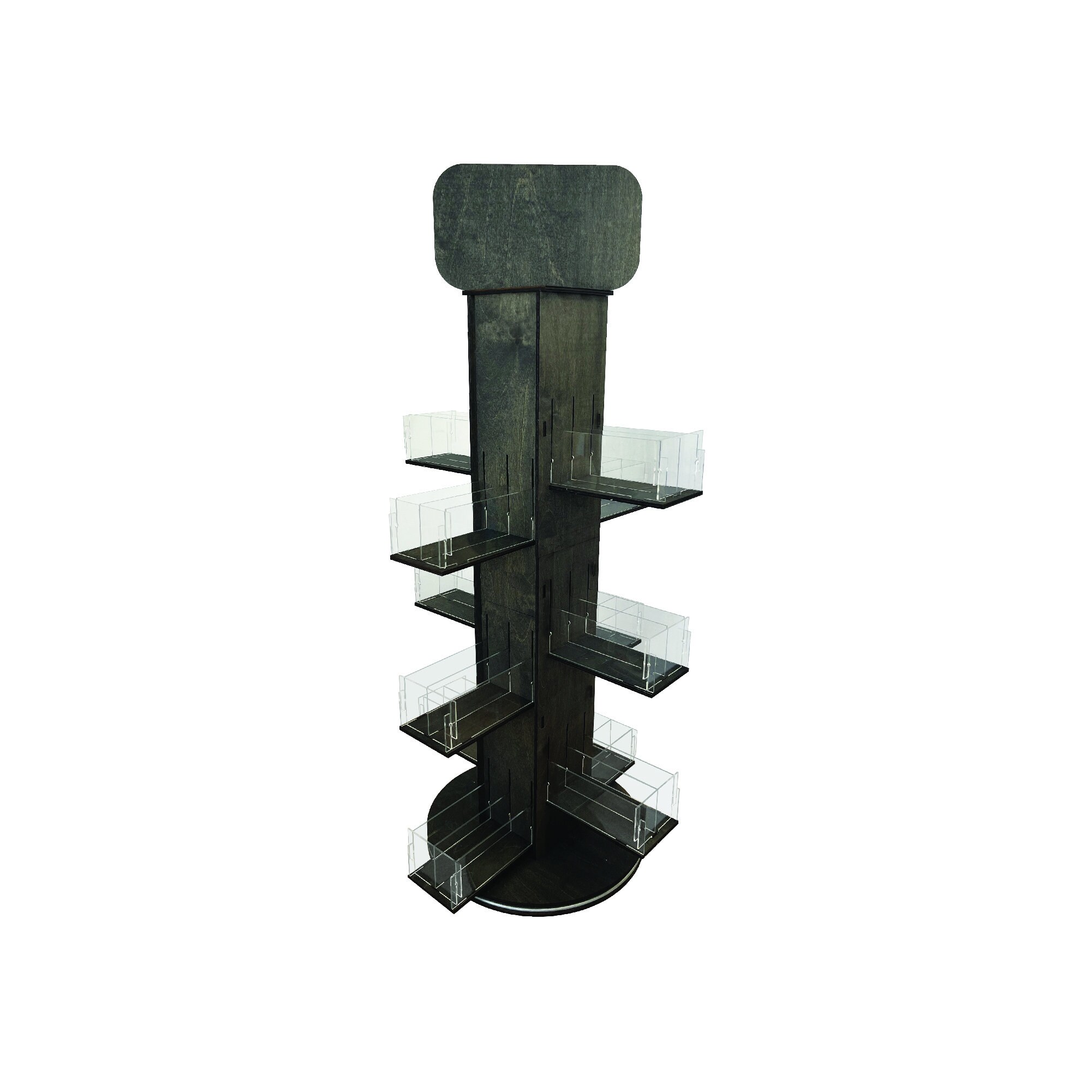 4-sided Rotating Display Stand - Stationary, Greeting Cards, Stickers ...