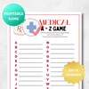 Medical Draw the Word | PRINTABLE Medical Doctor Nurse Fun Game ...