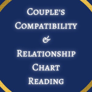 Compatibilidad de usted y su persona y lectura de la carta de su relación // Lectura de astrología // Lectura del zodiaco // Lectura de sinastría